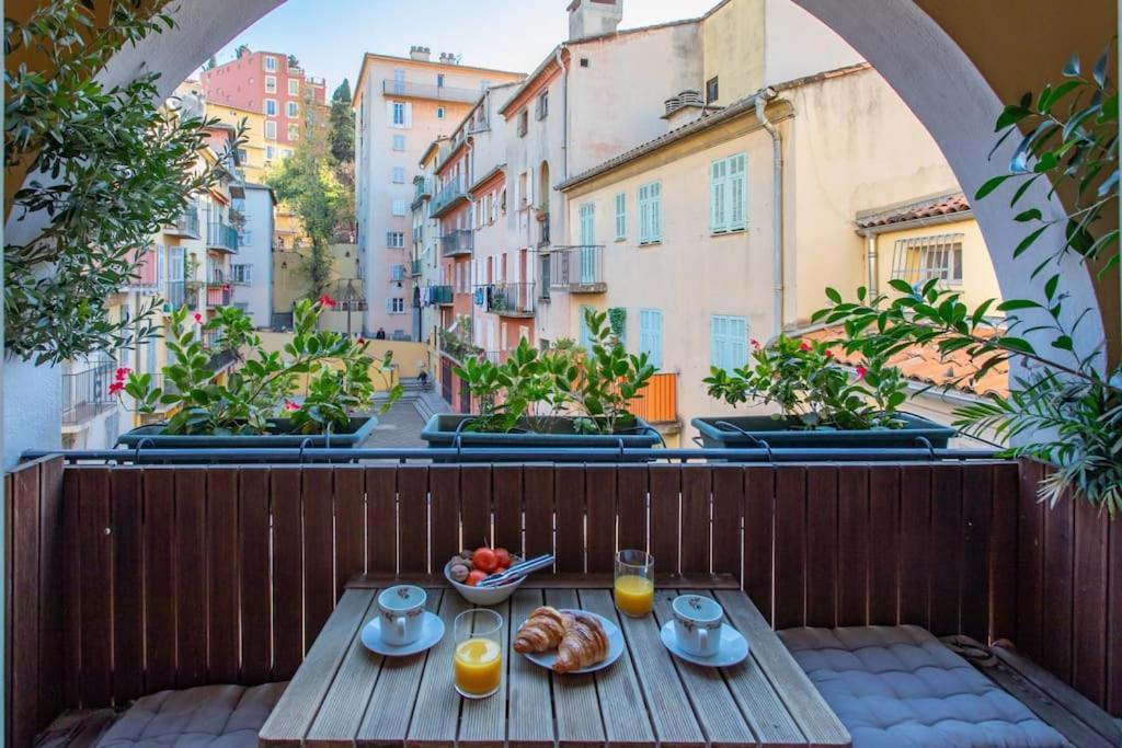 #39 Old Town 3 Bdr Ac Balcony 5mins Walk To Sea * Nizza